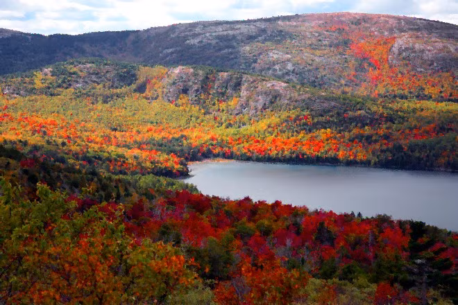 4. Vườn quốc gia Acadia, Maine bao gồm hầu hết diện tích đảo Mount Desert và một số đảo ven biển khác.