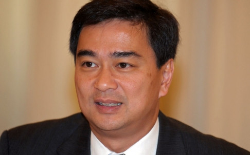 Cựu Thủ tướng Abhisit Vejjajiva.