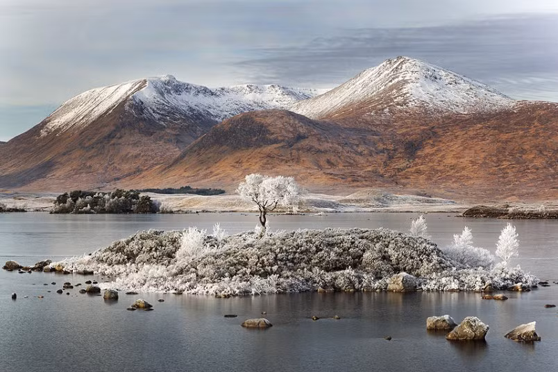 Ảnh chụp vùng Rannoch Moor tuyệt đẹp của nhiếp ảnh gia David Breen chiến thắng ở hạng mục Phong cảnh cổ điển.
