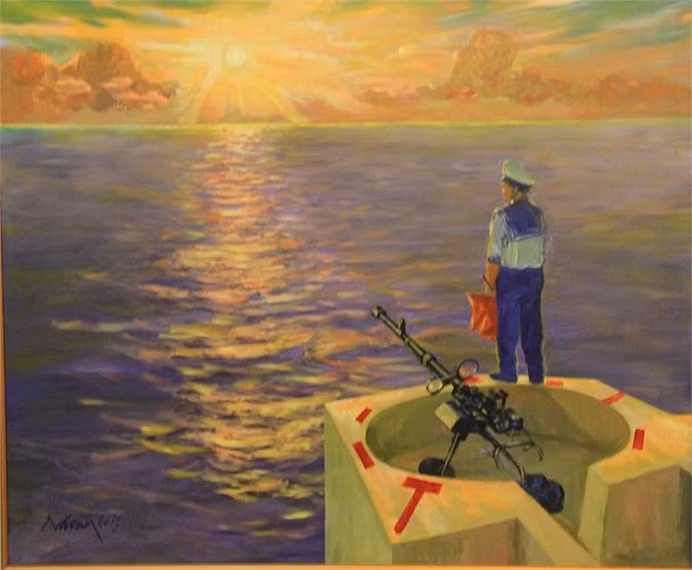 Những hình ảnh nơi đầu sóng ngọn gió của tổ quốc.