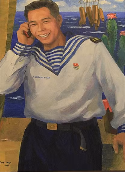 "Mẹ ơi con khỏe" - tác giả Lê Đức Thọ.