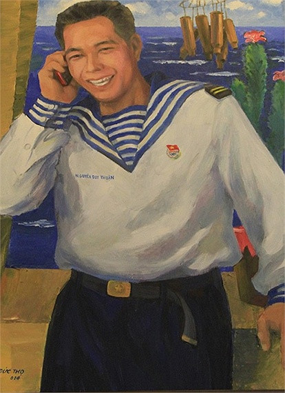 "Mẹ ơi con khỏe" - tác giả Lê Đức Thọ.