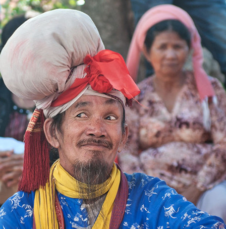 Người Chăm ở Ninh Thuận.
