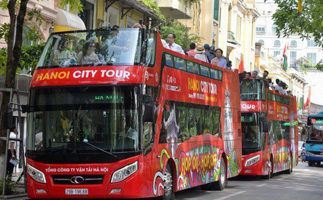 So GTVT Ha Noi ly giai nguyen nhan buyt 2 tang vang khach