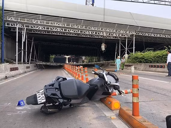 Sap gian giao ham Thu Thiem: Cong an lam viec voi tai xe gay su co