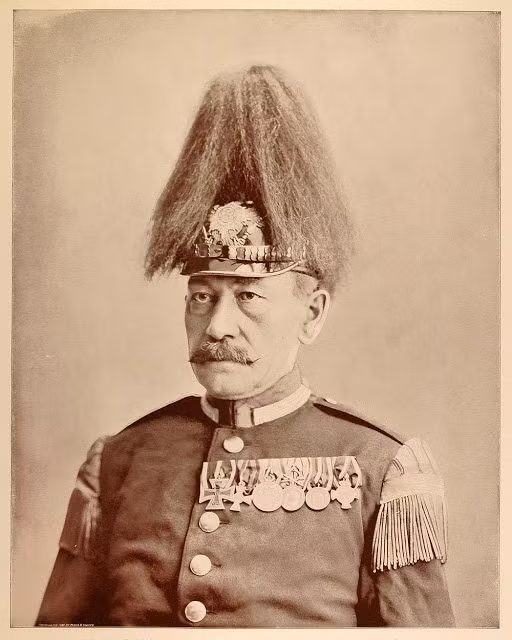 Ông E. Ruscheweyh, người đứng đầu dàn nhạc của bộ binh Đức tại Hội chợ thế giới Chicago 1893. Ảnh: Vintag.