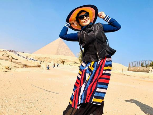 NSND Minh Châu tươi trẻ và ngập tràn năng lượng sống ở tuổi U70.