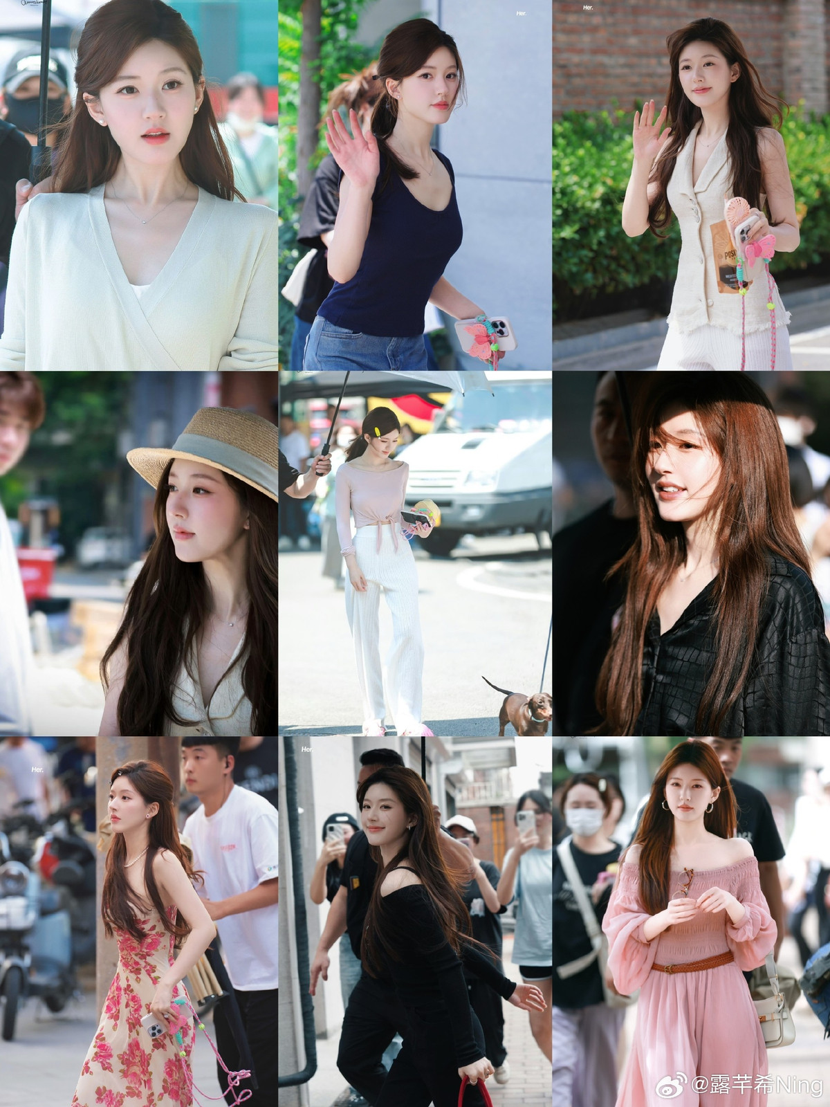 Triệu Lộ Tư với hàng chục bộ trang phục khác nhau trong phim Hãy để tôi tỏa sáng. Nữ diễn viên được khen ngợi phù hợp với mọi phong cách. Những bộ váy hoa nhẹ nhàng tôn da hay xường xám cách điệu khiến khán giả yêu thích và học theo.