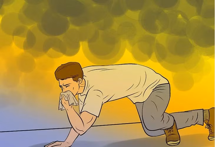 Ky nang phong tranh ngat khoi khi co dam chay