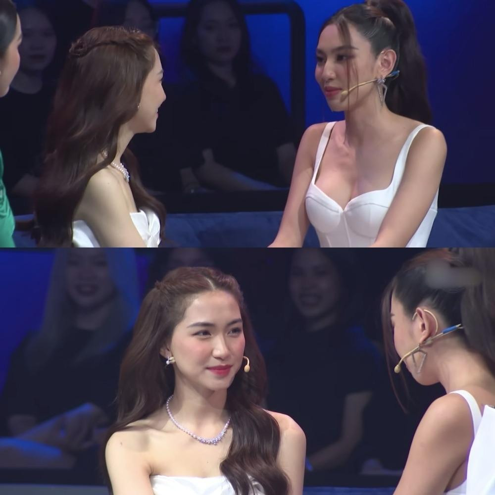 Hòa Minzy gặp hoa hậu: Chiều cao kém nhưng nhan sắc khó thua - Hình 4 Hoa Minzy gap hoa hau: Chieu cao kem nhung nhan sac kho thua-Hinh-4