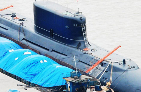 Tàu ngầm phi hạt nhân lớn nhất thế giới Type 032.