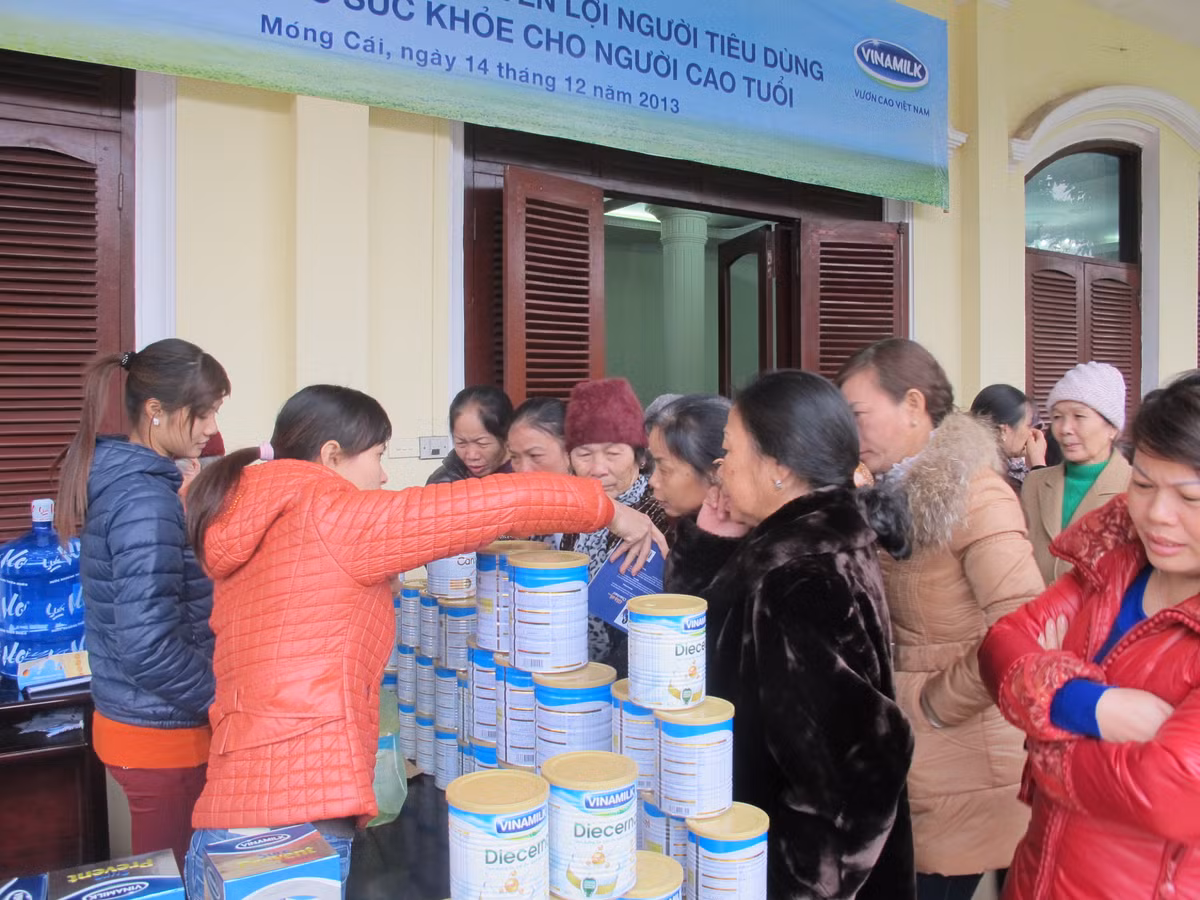 Người tiêu dùng quan tâm đến các sản phẩm dinh dưỡng của Vinamilk