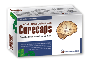 CERECAPS – Thuốc điều trị thiếu máu não