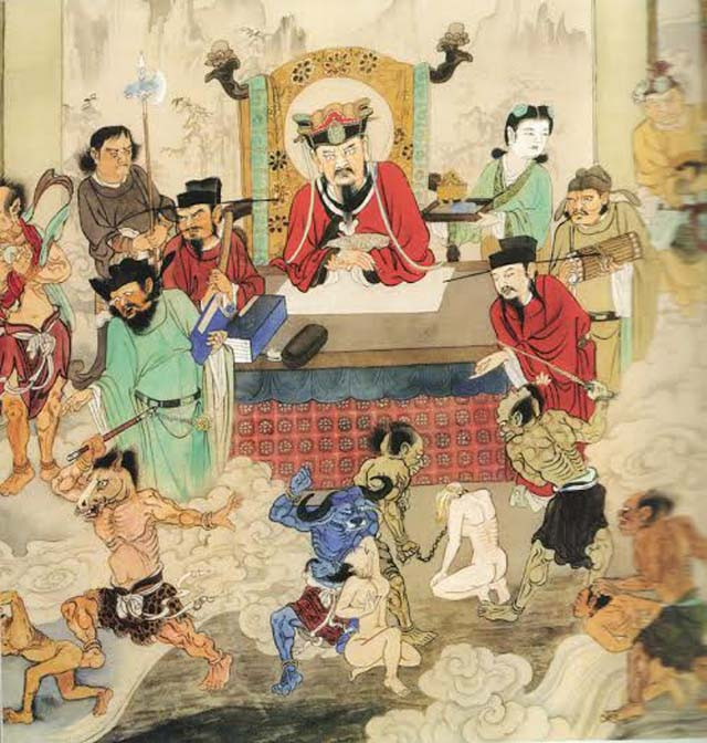 “Đầu trâu, mặt ngựa”. Câu này được dùng để chỉ hàng người côn đồ, giang hồ, thường là tay sai cho kẻ khác, bắt nguồn từ truyền thuyết Diêm Vương có thuộc hạ là những con quỷ mình người, đầu trâu ngựa.