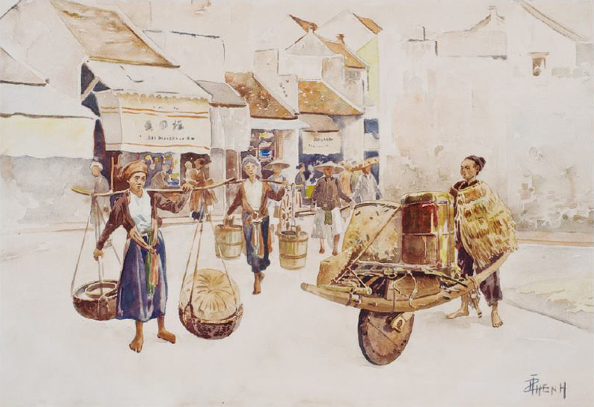 Tranh của Thang Trần Phềnh được người Pháp yêu thích và đặt mua nên ông càng hăng say sáng tác. Ông thường xuyên đạt giải nhất, nhì tại các cuộc đấu xảo (triển lãm, hội chợ cũ ở Hà Nội), từ năm 1911 đến 1915. Năm 1923, ông đã đoạt giải mỹ thuật của Hội khai trí Tiến Đức.