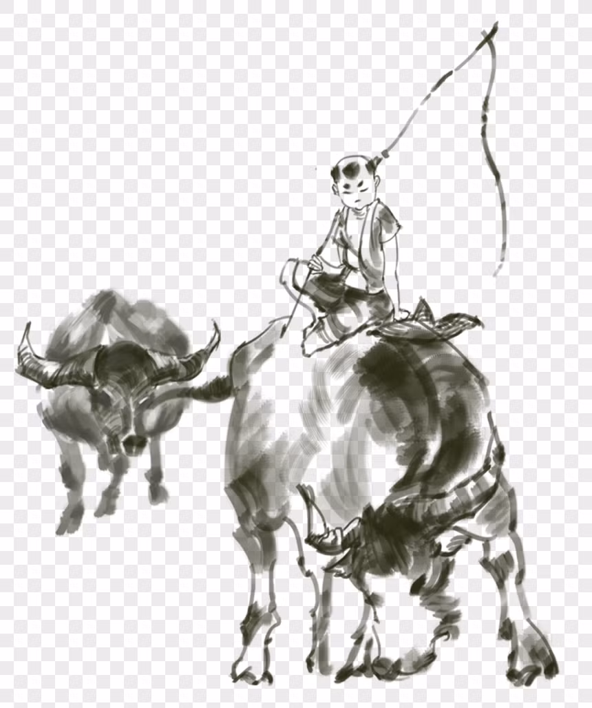 Ông phú hộ quả quyết là không có ai đến nhà. Phải mất một hồi vặn hỏi, cậu chủ mới chịu khai ra người làm bài tập là “thằng ở đợ chăn trâu”.