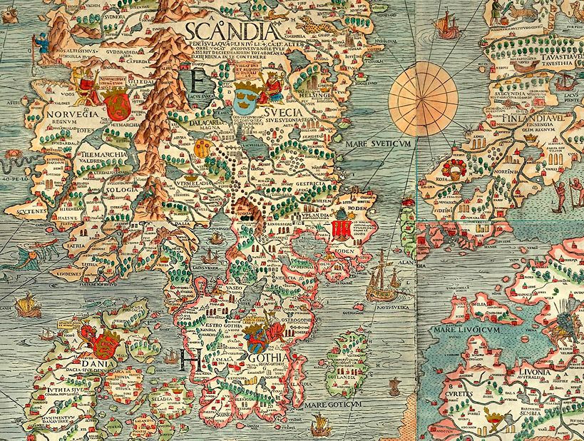 Sau khi đế chế La Mã sụp đổ, khoa học về bản đồ ở châu Âu đã trì trệ trong đêm trường Trung cổ. Đến thế kỷ 15, mối quan tâm dành cho bản đồ mới được hâm nóng trở lại cùng cuộc khám phá thế giới của người châu Âu. Theo thời gian, các tấm bản đồ trở nên ngày càng chính xác.