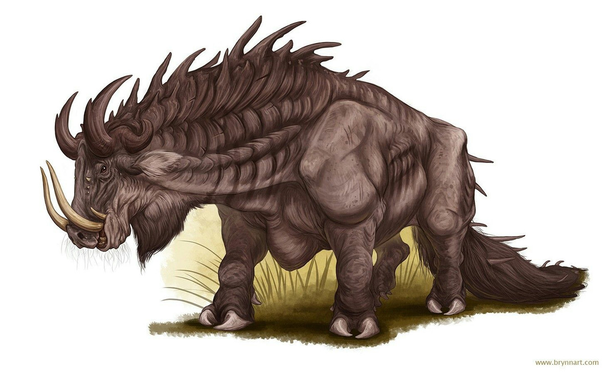 Thần thoại Etiopia cổ có kể về quái vật mình trâu, đầu bò tên là Catoblepas Catoblepas. Đây là một loài quái vật có sức mạnh vô song với cặp sừng nặng trĩu, chiếc lưng lớn có nhiều gai nhọn.