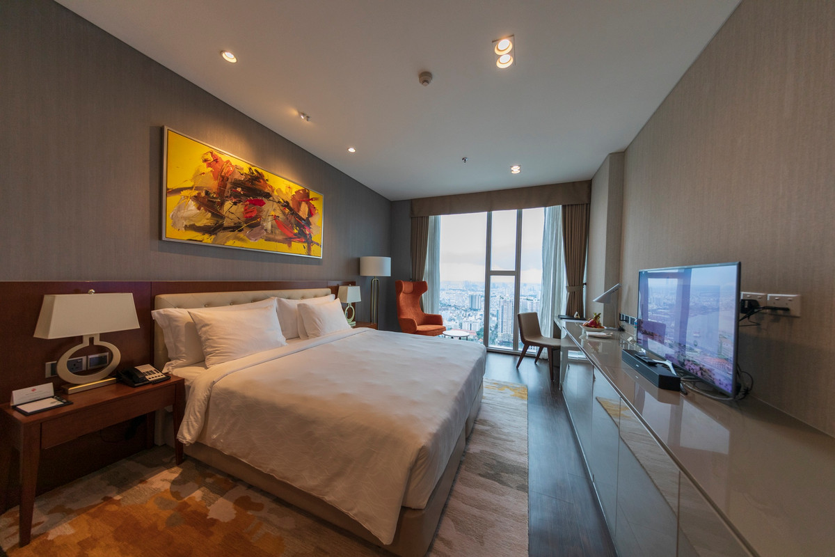 Ngoài các căn hộ dịch vụ 1-2-3 phòng ngủ, doanh nghiệp cũng muốn đẩy mạnh chào thuê các căn hộ studio 35 m2 dành cho tệp khách lưu trú ngắn ngày, với giá thuê khoảng 4,5-5 triệu đồng/đêm.