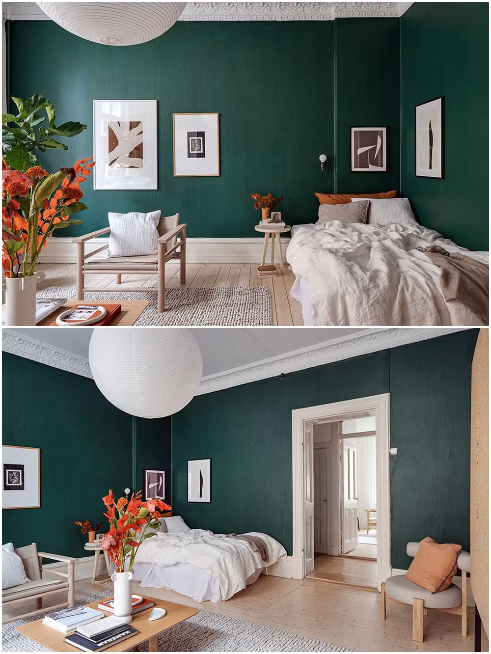 Can ho nho 47m2 gay an tuong nho phong cach thiet ke Bac Au-Hinh-5