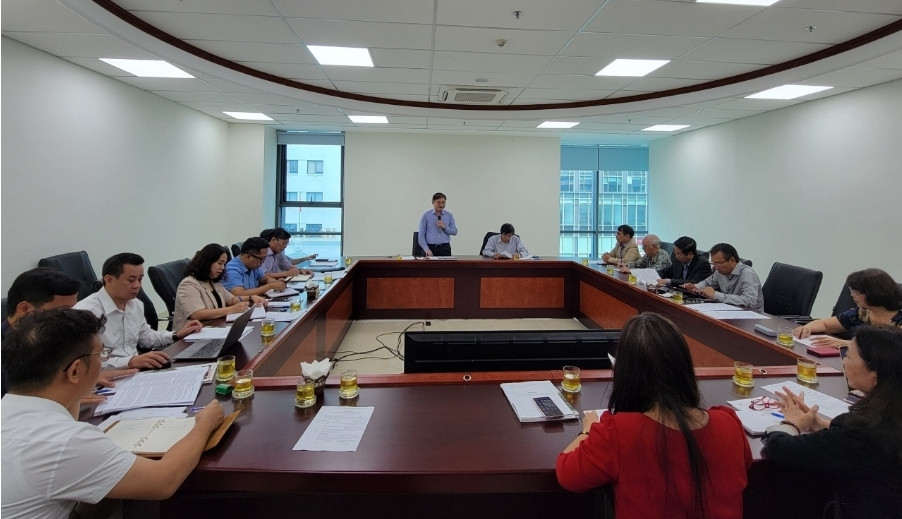 Chu tich Phan Xuan Dung lam viec voi Hoi Quy hoach Phat trien do thi Viet Nam