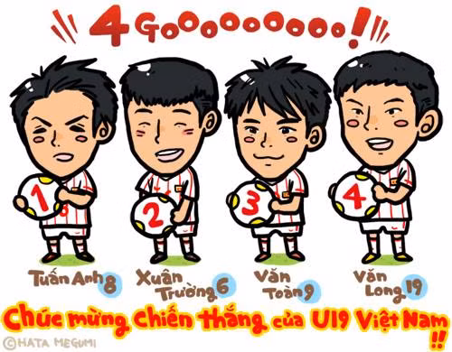 Những người đã lập công trong chiến thắng 4-1 trước Myanmar của U19 Việt Nam ở vòng bán kết.