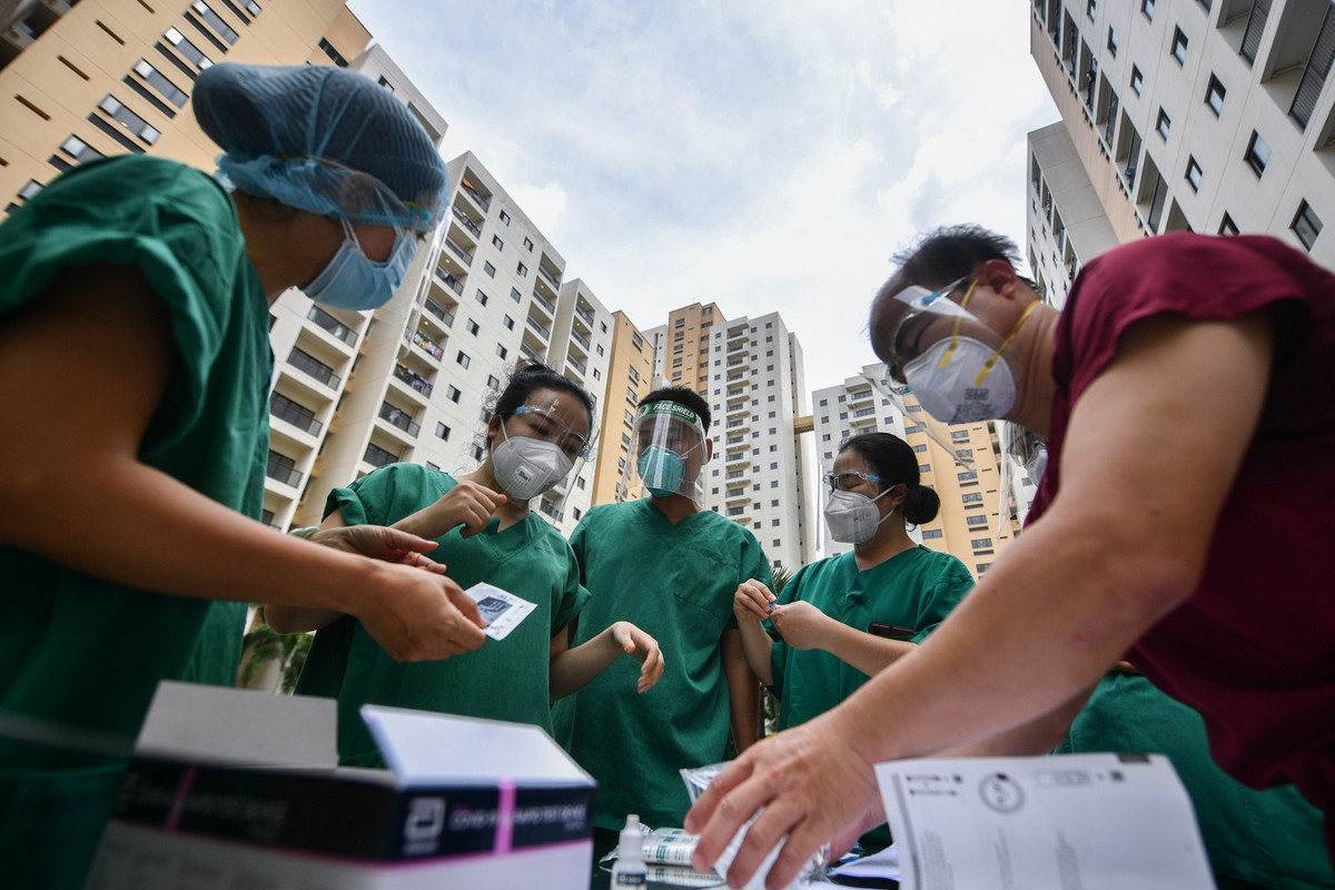 72 gio hinh thanh BV da chien dieu tri Covid-19 lon nhat Viet Nam