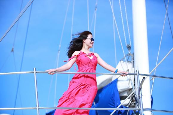 Ban gai A hau khoe sac 'phoi phoi' khi di du lich cung NS Chi Trung o Bali-Hinh-7