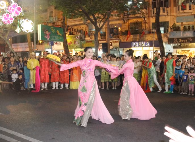 Một tiết mục múa nghệ thuật.