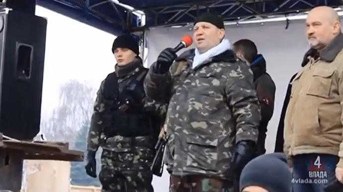 Thủ lĩnh phong trào cực hữu Right Sector, Alexander Muzychko.