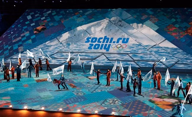 Thế vận hội Sochi 2014 sẽ khai mạc vào đầu tháng 2.
