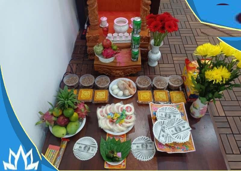 Cung 5 loai hoa 3 loai qua de than Tai xoa moi van den