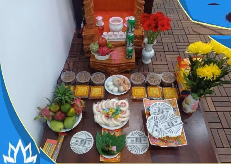 Cung 5 loai hoa 3 loai qua de than Tai xoa moi van den