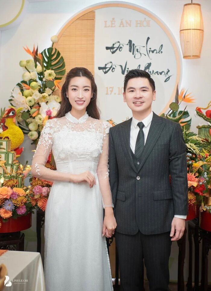 Ý nghĩa thiệp cưới của Đỗ Mỹ Linh và con trai bầu Hiển Y nghia thiep cuoi cua Do My Linh va con trai bau Hien