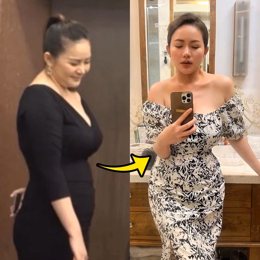 Vóc dáng tròn lẳn gắn liền với mỹ nhân gốc Cà Mau suốt vài năm nhưng phải đến khi TP. HCM giãn cách xã hội để chống dịch Covid-19, cô mới quyết tâm giảm cân.