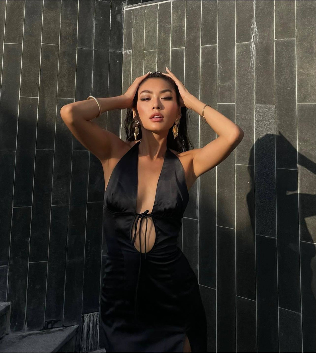 A hau Thao Nhi Le, Thuy Tien: Nguoi la rich kid, nguoi tung nang 90 kg-Hinh-8