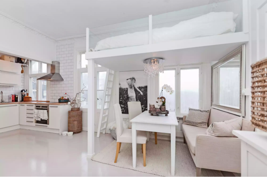 9 thiết kế ấn tượng để bố trí gác xép cho căn hộ nhỏ - Hình 8 9 thiet ke an tuong de bo tri gac xep cho can ho nho-Hinh-8