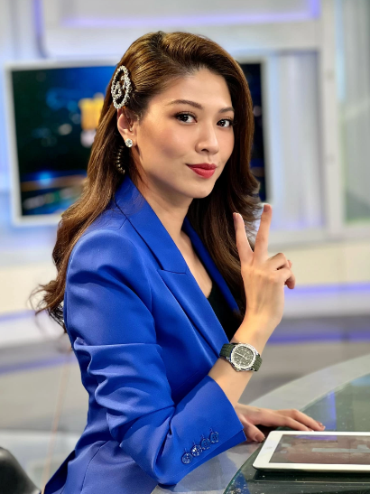 Style công sở 2 BTV VTV: Mai Ngọc thanh lịch, Ngọc Trinh sang chảnh - Hình 5 Style cong so 2 BTV VTV: Mai Ngoc thanh lich, Ngoc Trinh sang chanh-Hinh-5