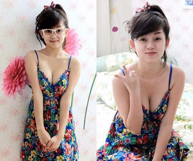 Thuở mới nổi, Ly Kute mang vẻ đẹp ngây thơ, trong sáng.