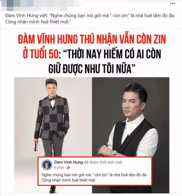 Dam Vinh Hung bi dan mang mia mai khi khoe 