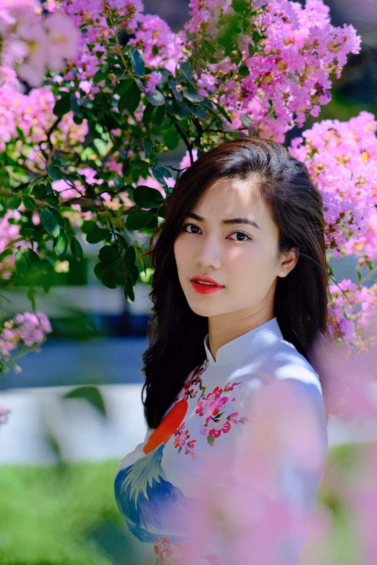 Doi thuong nong bong cua thieu uy cong an Phuong Linh 