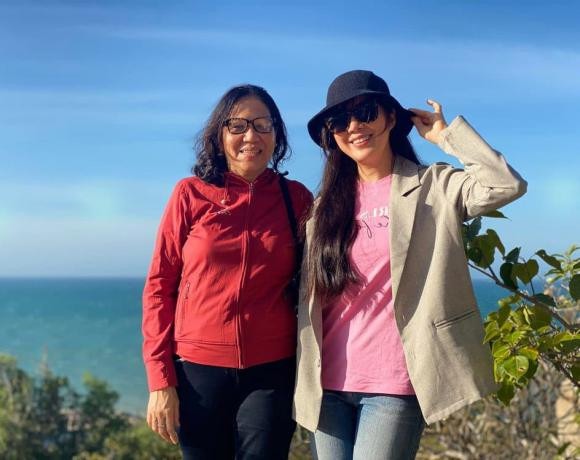 Le Phuong khoe khung anh than thiet ben me chong, tiet lo dam me chung-Hinh-5