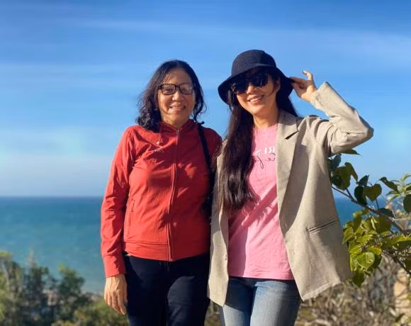 Le Phuong khoe khung anh than thiet ben me chong, tiet lo dam me chung-Hinh-5