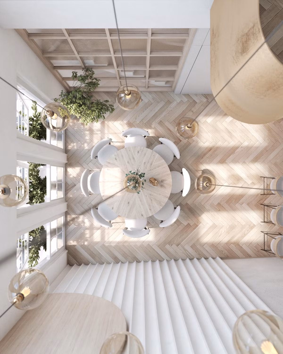 Nha pho 6 tang ngap anh sang, huong vao chieu sau cam xuc