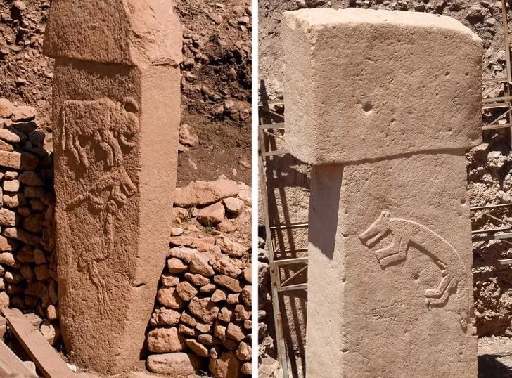 Quần thể cự thạch Gobekli Tepe (Thổ Nhĩ Kỳ): Khi khám phá ra tổ hợp công trình Gobekli Tepe vào năm 1995, giới nghiên cứu thế giới đã xếp nơi đây trở thành địa điểm huyền bí và khó lí giải. Đây có thể là một dấu hiệu cho thấy loài người bắt đầu xây dựng các ngôi đền từ rất lâu trước khi họ bắt đầu định cư ở các thị trấn lâu dài. Gobekli Tepe có những cột đá chạm khắc các hình thù như là động vật. Các nhà khoa học cho rằng có thể những hình khắc này mang thông điệp bí ẩn nào đó tới nay vẫn chưa thể lý giải.