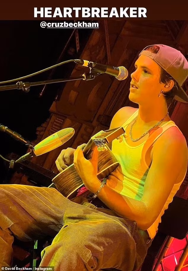 Con trai David Beckham sap lam ca si chuyen nghiep-Hinh-2