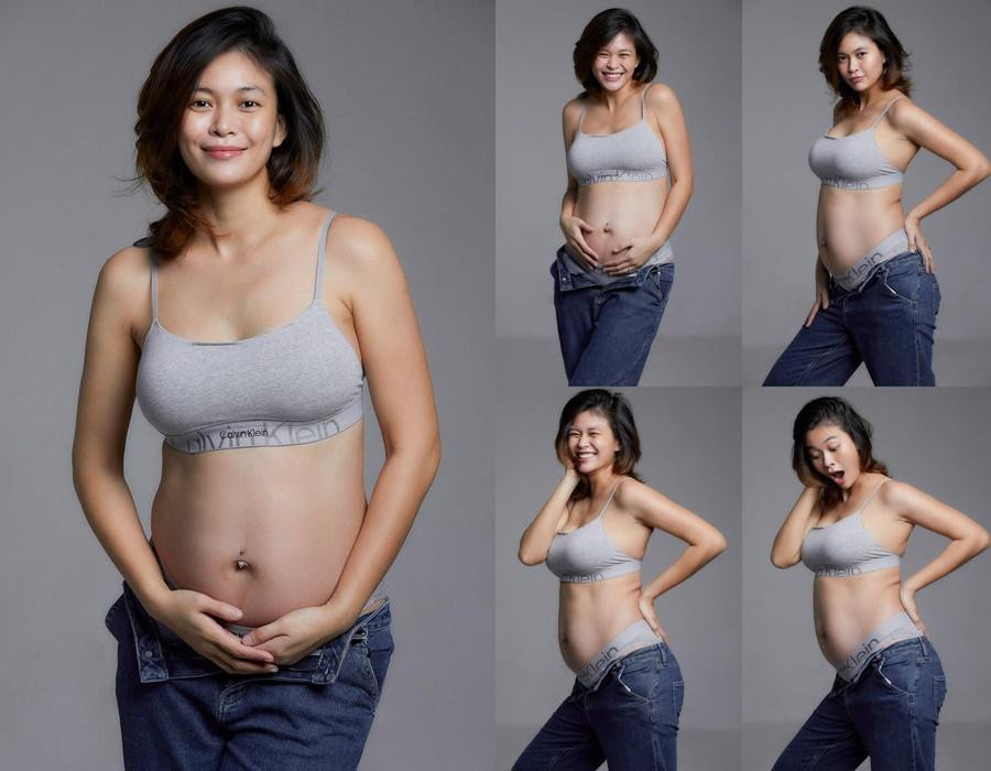 Mau Thuy mang thai, mot my nhan Vbiz “khoc do meu do“