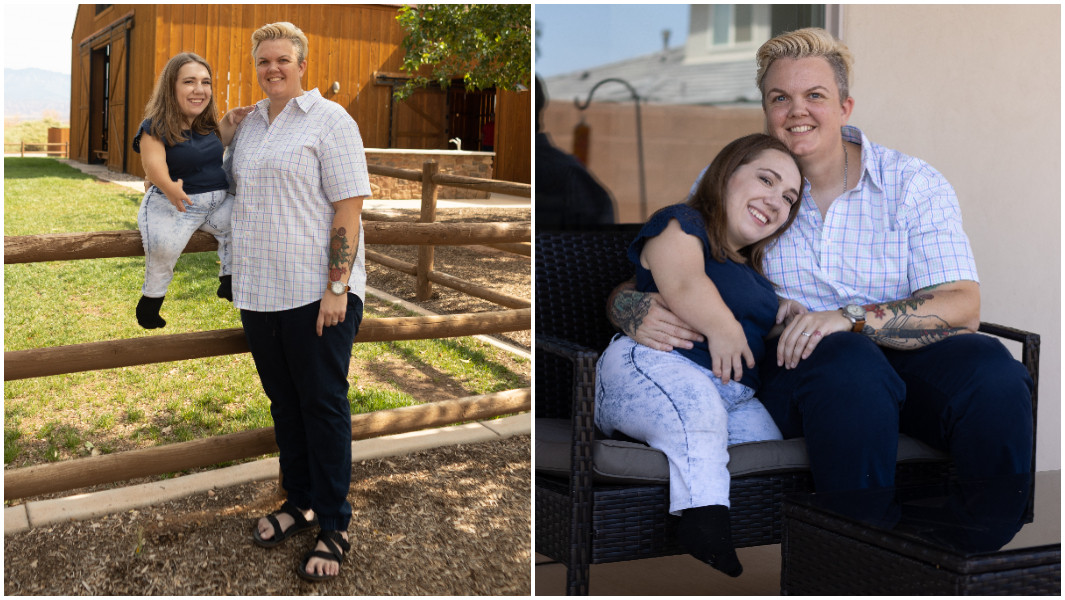 Cặp đôi đũa lệch vợ lùn chồng cao bất ngờ lập kỷ lục thế giới ảnh 1