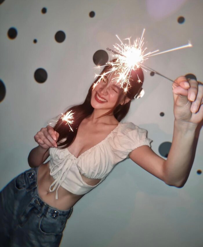 Nhan sắc mỹ nhân Thái Lan ở tuổi 30. 