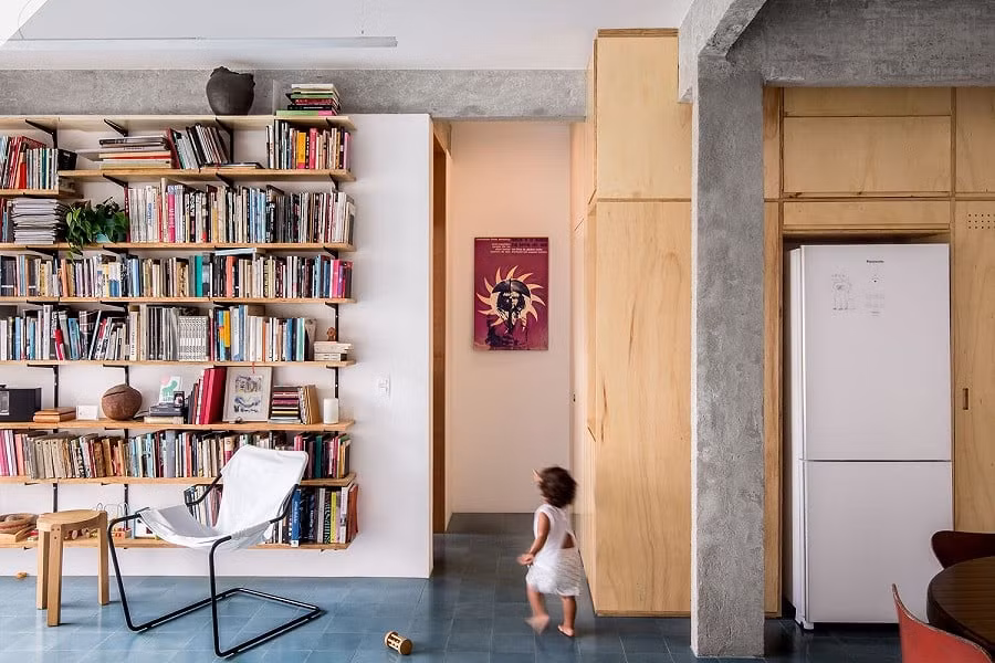 Can ho 90m², 70 nam tuoi khi biet cai tao thong minh-Hinh-8